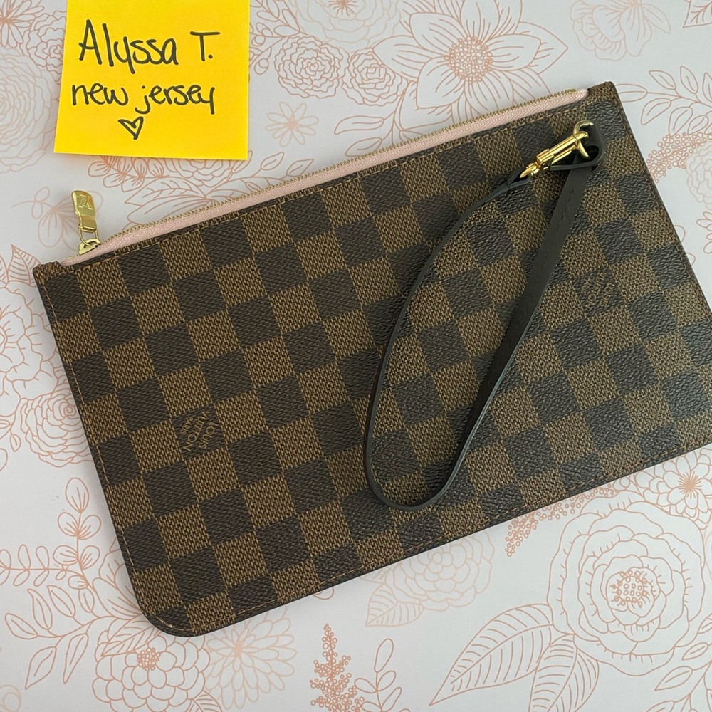 LV NEVERFULL MM DE ROSE BALLERINE WRISTLET 🌸